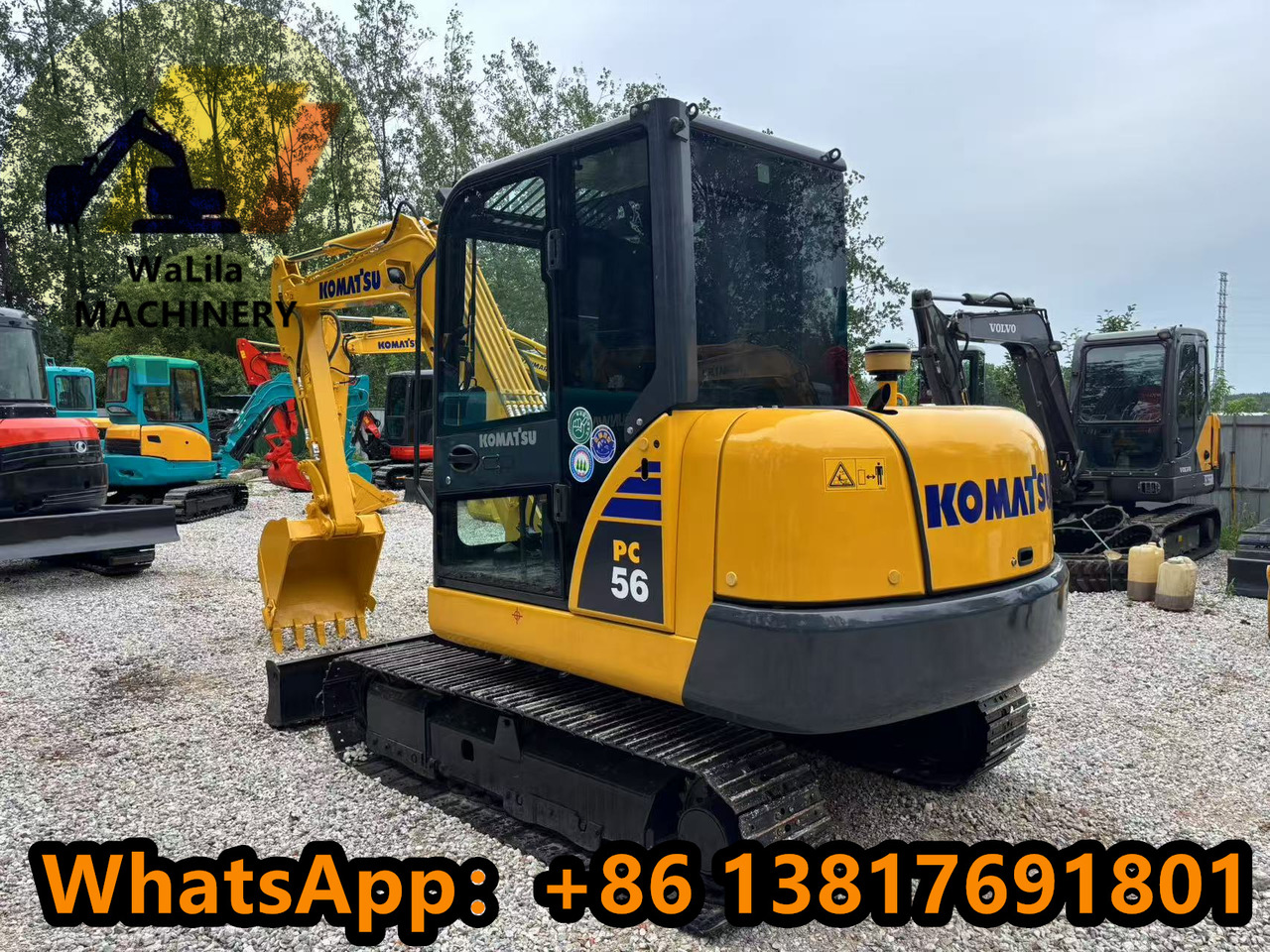 Komatsu PC 56-7 PC56-7 - Miniekskavaator: pilt 2 Komatsu PC 56-7 PC56-7 - Miniekskavaator: pilt 2