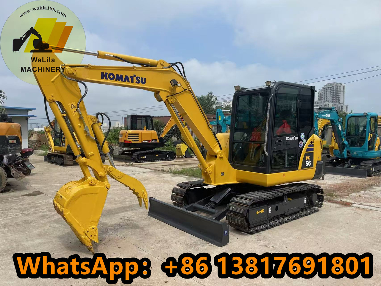 Komatsu PC 56-7 PC56-7 liising Komatsu PC 56-7 PC56-7: pilt 7