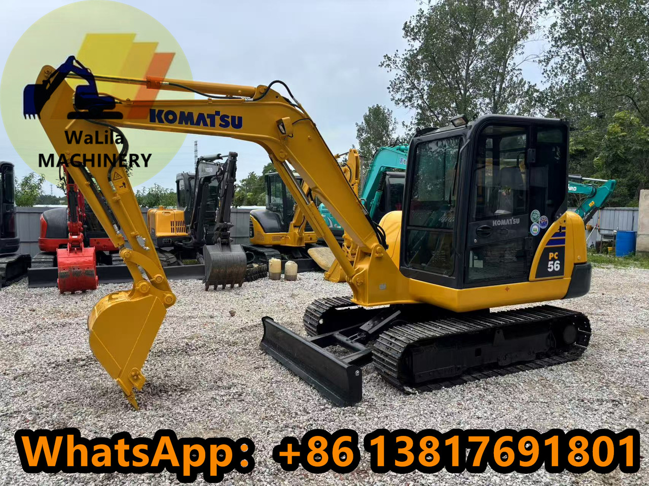 Komatsu PC 56-7 PC56-7 - Miniekskavaator: pilt 3 Komatsu PC 56-7 PC56-7 - Miniekskavaator: pilt 3