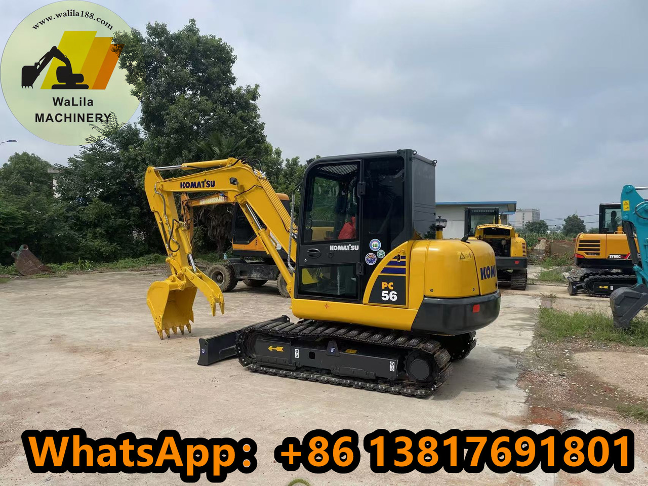 Komatsu PC 56-7 PC56-7 - Miniekskavaator: pilt 4 Komatsu PC 56-7 PC56-7 - Miniekskavaator: pilt 4