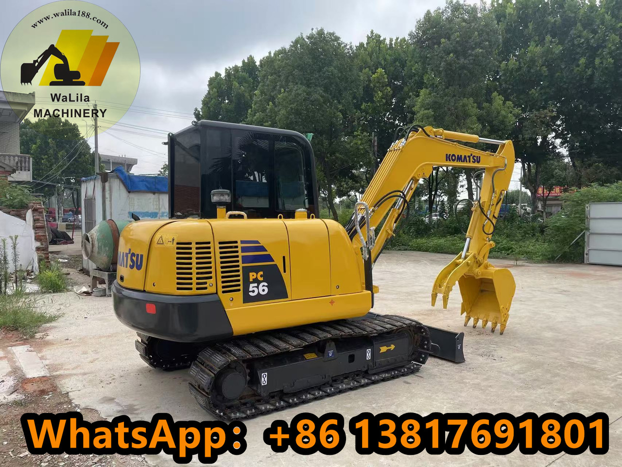 Komatsu PC 56-7 PC56-7 liising Komatsu PC 56-7 PC56-7: pilt 6