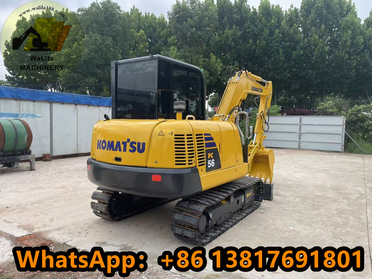 Komatsu PC 56-7 PC56-7 - Miniekskavaator: pilt 2 Komatsu PC 56-7 PC56-7 - Miniekskavaator: pilt 2