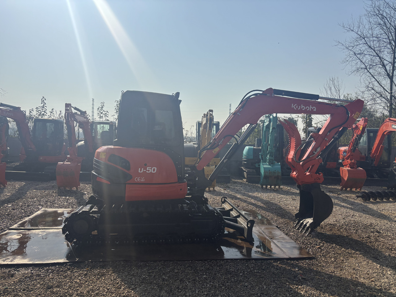Kubota U50-4 - Miniekskavaator: pilt 2 Kubota U50-4 - Miniekskavaator: pilt 2