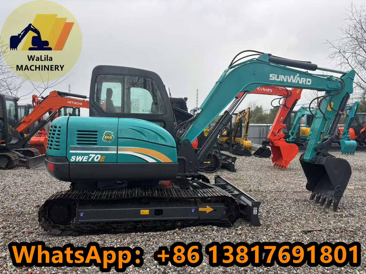 SUNWARD SWE70 - Miniekskavaator: pilt 4 SUNWARD SWE70 - Miniekskavaator: pilt 4