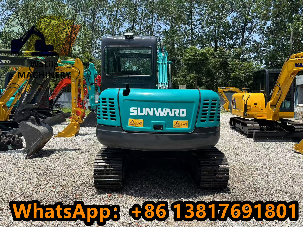 SUNWARD SWE80 - Miniekskavaator: pilt 3 SUNWARD SWE80 - Miniekskavaator: pilt 3