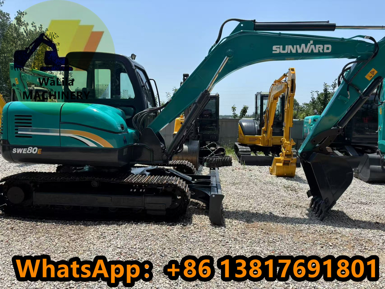 SUNWARD SWE80 - Miniekskavaator: pilt 5 SUNWARD SWE80 - Miniekskavaator: pilt 5