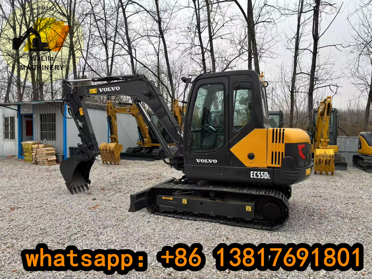 Volvo EC55D - Miniekskavaator: pilt 2 Volvo EC55D - Miniekskavaator: pilt 2