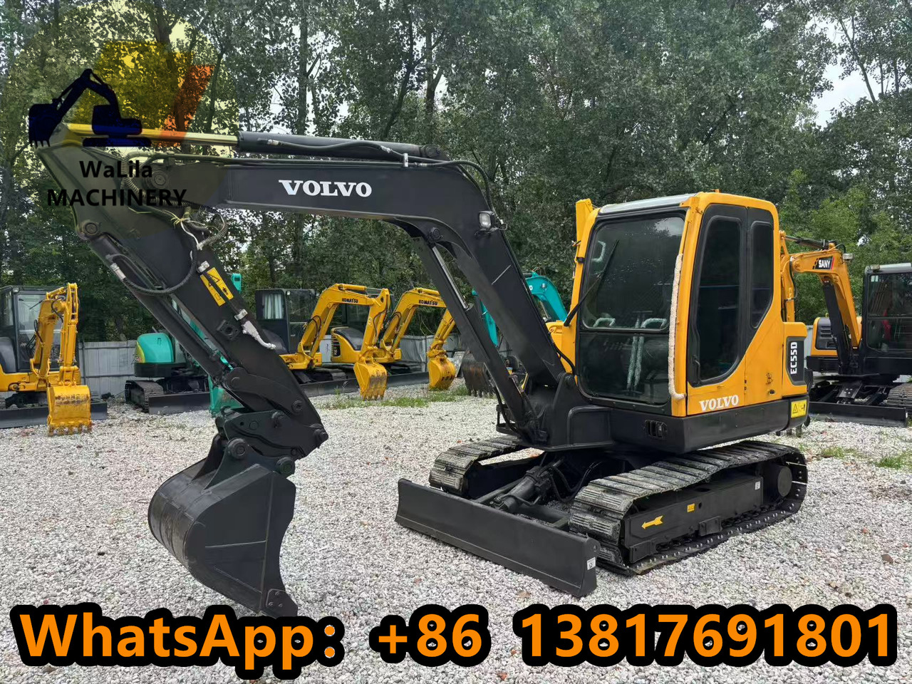 Volvo EC55D - Miniekskavaator: pilt 4 Volvo EC55D - Miniekskavaator: pilt 4