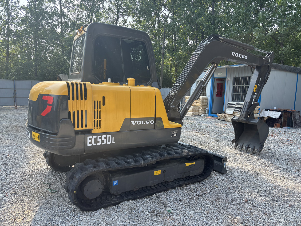 Volvo EC55D Rubber track - Miniekskavaator: pilt 5 Volvo EC55D Rubber track - Miniekskavaator: pilt 5