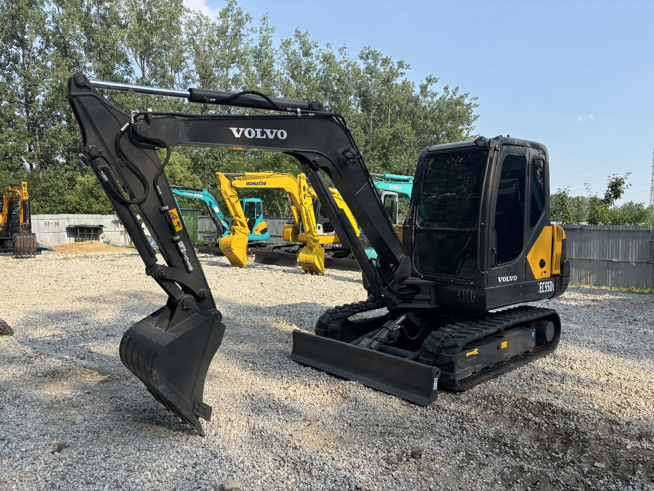 Volvo EC55D Rubber track - Miniekskavaator: pilt 2 Volvo EC55D Rubber track - Miniekskavaator: pilt 2