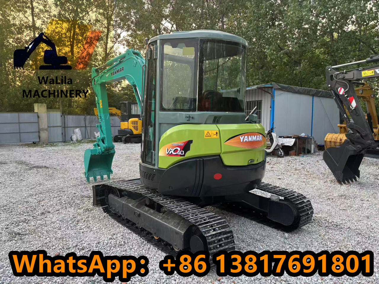 YANMAR VIO40 - Miniekskavaator: pilt 3 YANMAR VIO40 - Miniekskavaator: pilt 3