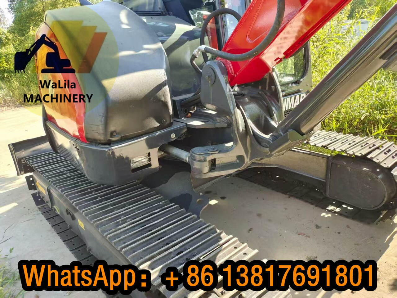 YANMAR VIO80 - Miniekskavaator: pilt 5 YANMAR VIO80 - Miniekskavaator: pilt 5