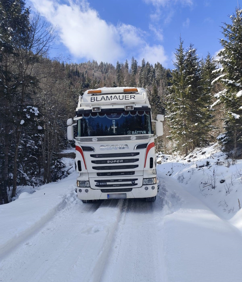 SCANIA R560 V8 - Metsaveok, Kraanaga veoauto: pilt 4 SCANIA R560 V8 - Metsaveok, Kraanaga veoauto: pilt 4