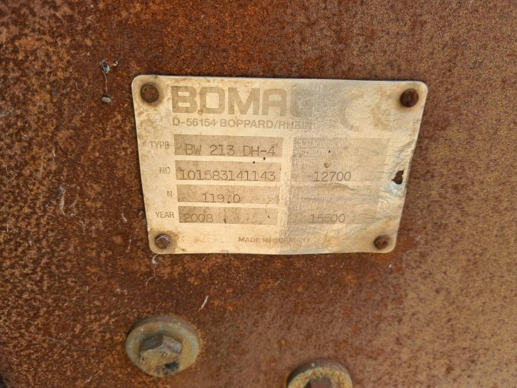 Bomag BW 213 D H-4 FOR PARTS - Tihendaja: pilt 4 Bomag BW 213 D H-4 FOR PARTS - Tihendaja: pilt 4