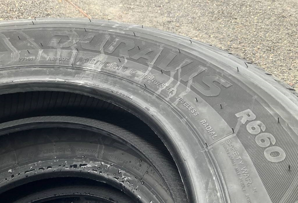 Bridgestone Duravis 215/70 R15C TYRES - Rehv - Veoauto: pilt 5 Bridgestone Duravis 215/70 R15C TYRES - Rehv - Veoauto: pilt 5