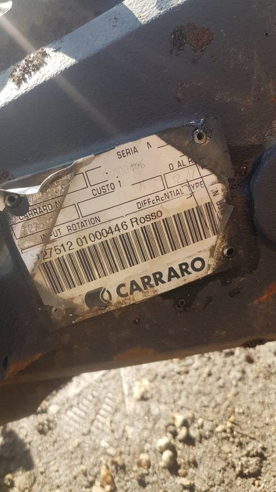 Carraro 20.11 FRONT AXLE - Telg ja varuosad - Ehitusmasinad: pilt 3 Carraro 20.11 FRONT AXLE - Telg ja varuosad - Ehitusmasinad: pilt 3