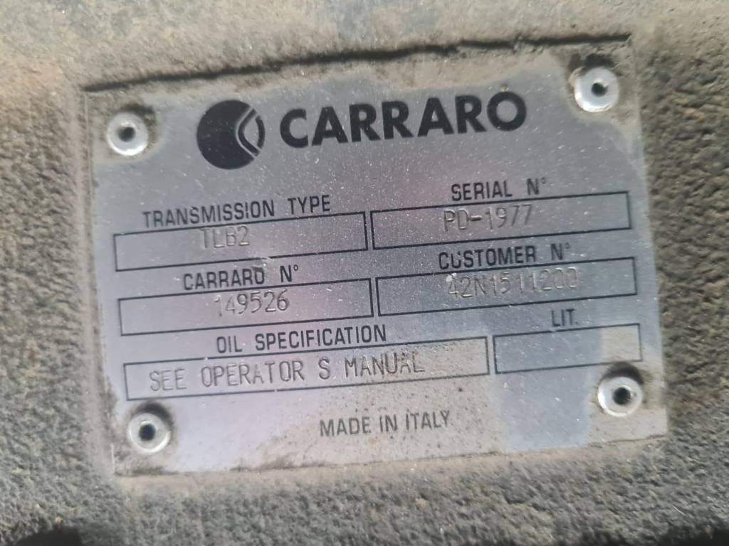 Carraro TLB2 TRANSMISSION - Käigukast - Ehitusmasinad: pilt 3 Carraro TLB2 TRANSMISSION - Käigukast - Ehitusmasinad: pilt 3