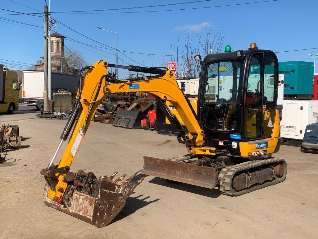 JCB 8026 CTS - Miniekskavaator: pilt 1 JCB 8026 CTS - Miniekskavaator: pilt 1
