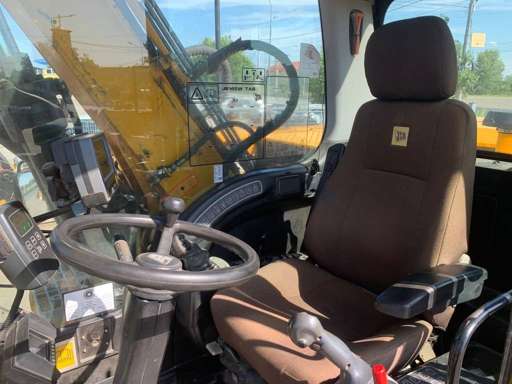 Ratastel ekskavaator JCB JS 145 W+Engcon Rototilt+Sistem Laser 2D Leica Ico: pilt 16