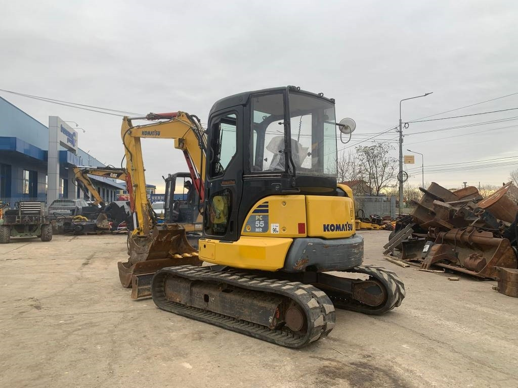 Komatsu PC 55 MR-3 - Miniekskavaator: pilt 3 Komatsu PC 55 MR-3 - Miniekskavaator: pilt 3