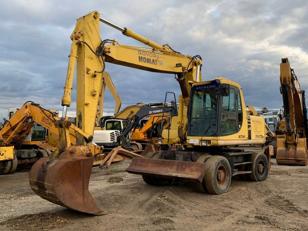 Komatsu PW 170 ES - Ratastel ekskavaator: pilt 1 Komatsu PW 170 ES - Ratastel ekskavaator: pilt 1