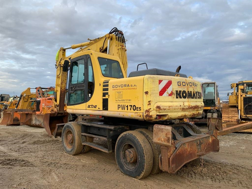 Komatsu PW 170 ES - Ratastel ekskavaator: pilt 3 Komatsu PW 170 ES - Ratastel ekskavaator: pilt 3