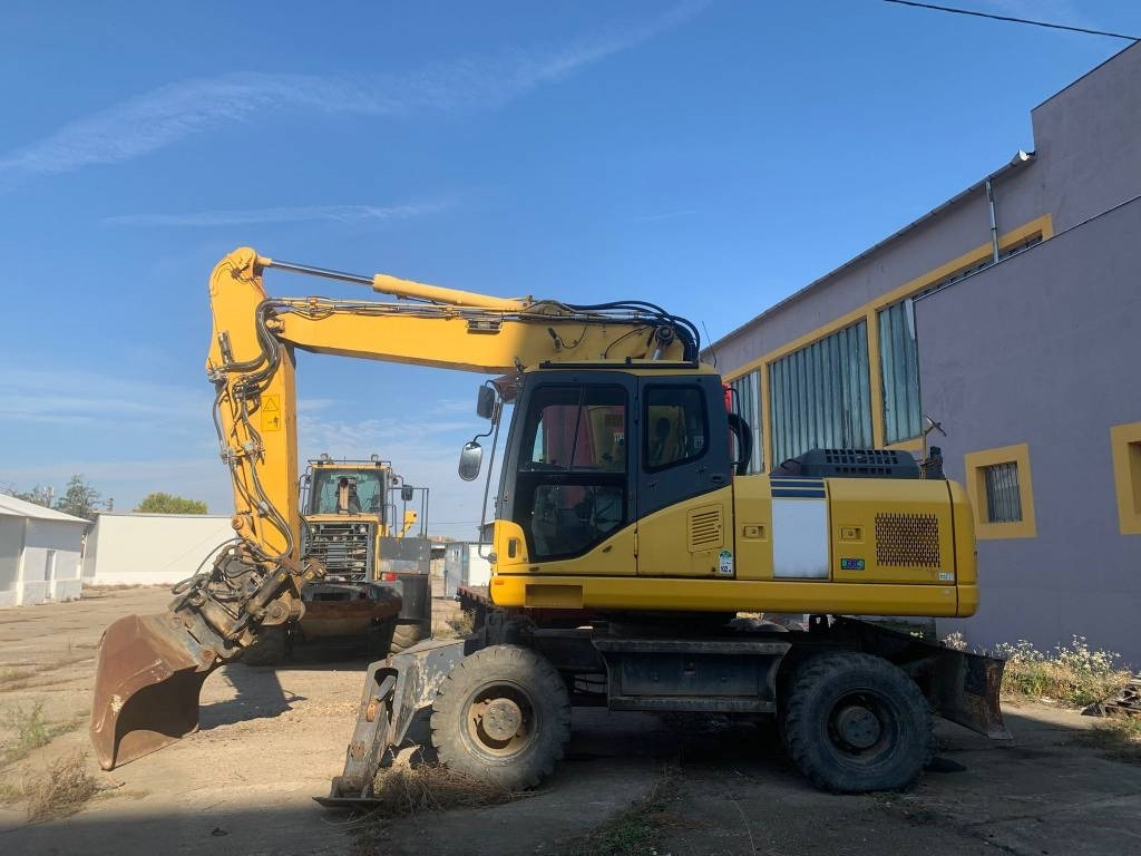 Komatsu PW180-E0+Engcon Rototilt - Ratastel ekskavaator: pilt 2 Komatsu PW180-E0+Engcon Rototilt - Ratastel ekskavaator: pilt 2