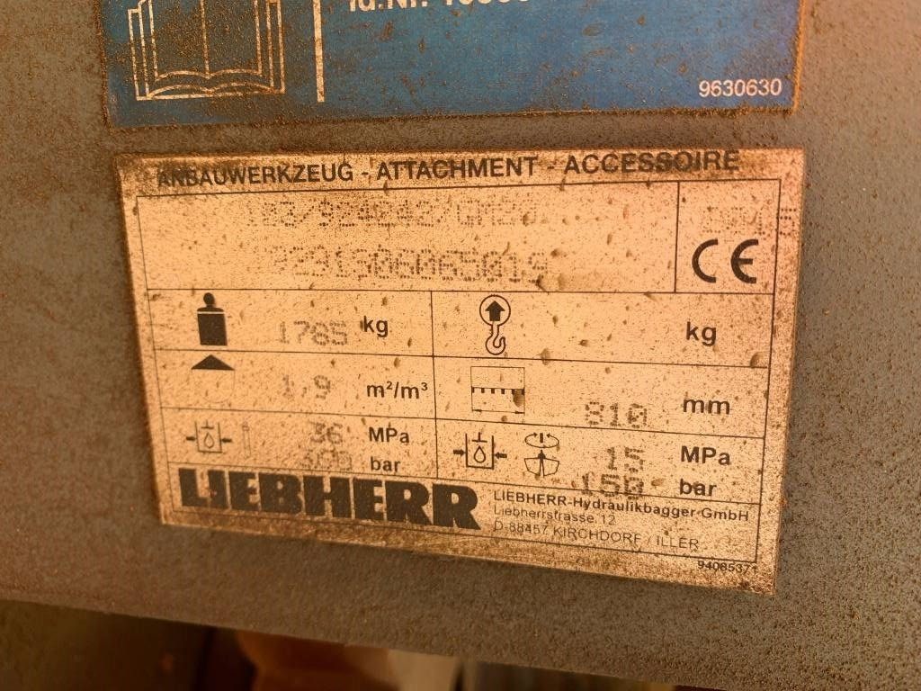 Liebherr GM 20RB WOOD GRAPLE - Haarats - Ehitusmasinad: pilt 4 Liebherr GM 20RB WOOD GRAPLE - Haarats - Ehitusmasinad: pilt 4