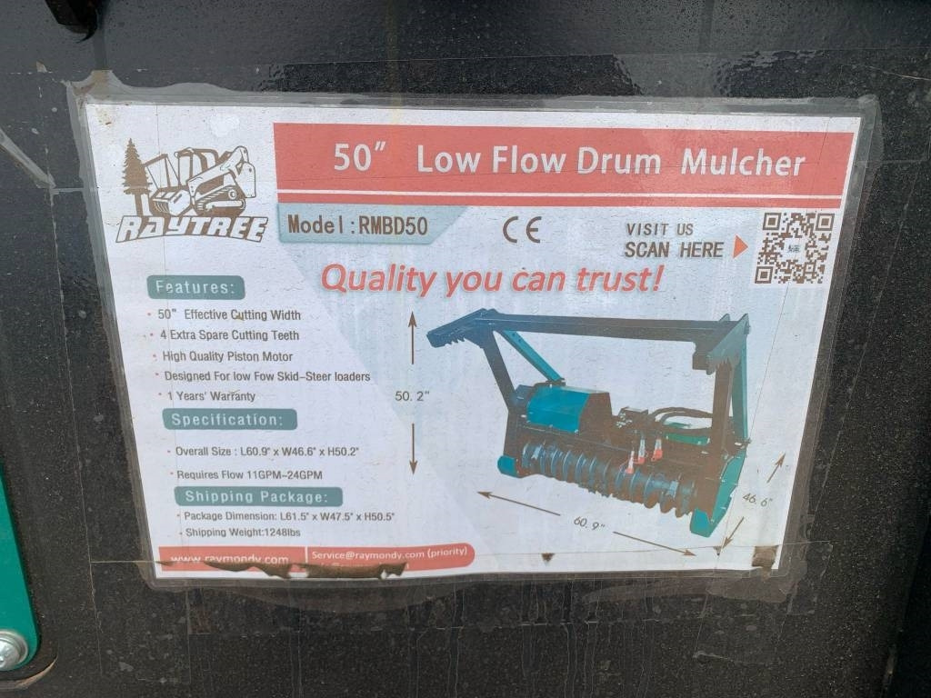 Raytree RMBD50 Mulcher - Hooldusniiduk/ Multšer: pilt 4 Raytree RMBD50 Mulcher - Hooldusniiduk/ Multšer: pilt 4