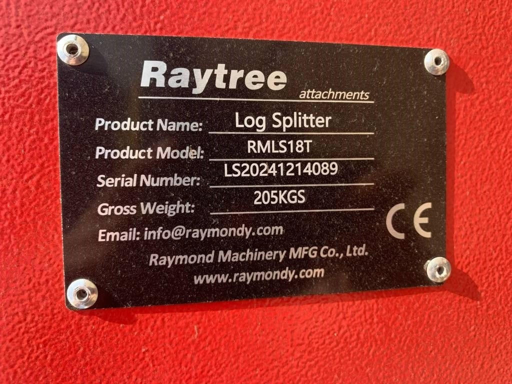 Raytree RMLS18T - Puulõhkumismasin: pilt 5 Raytree RMLS18T - Puulõhkumismasin: pilt 5