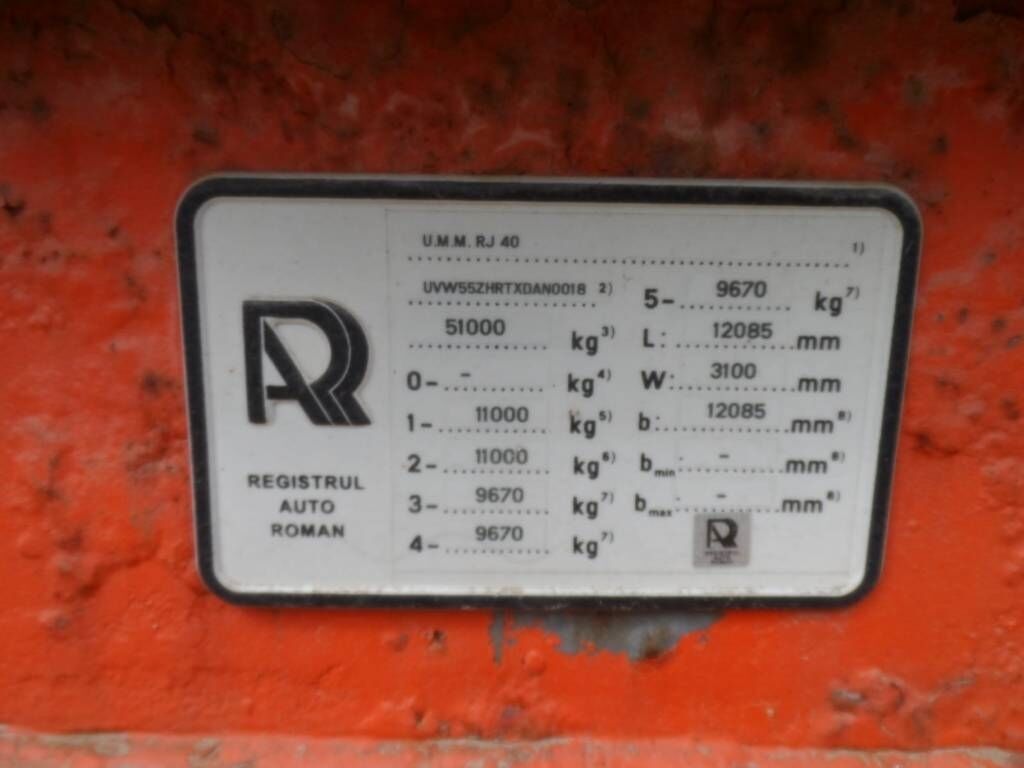 UMM RJ 40 UMM RJ 40 - Madal platvormpoolhaagis: pilt 3 UMM RJ 40 UMM RJ 40 - Madal platvormpoolhaagis: pilt 3