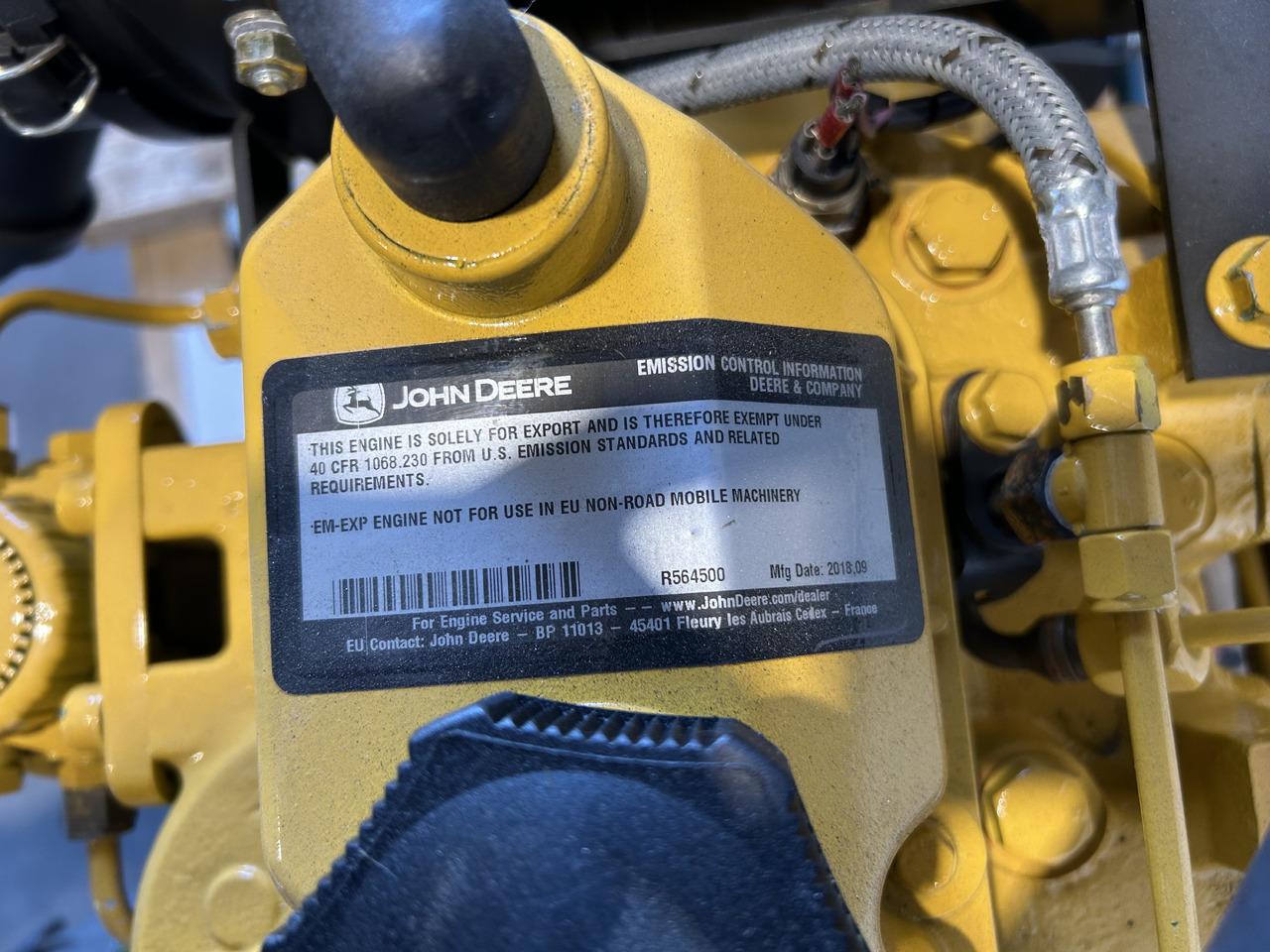 John Deere 3029DFU 25KVA Stamford - Mootor - Muu seadmestik: pilt 5 John Deere 3029DFU 25KVA Stamford - Mootor - Muu seadmestik: pilt 5