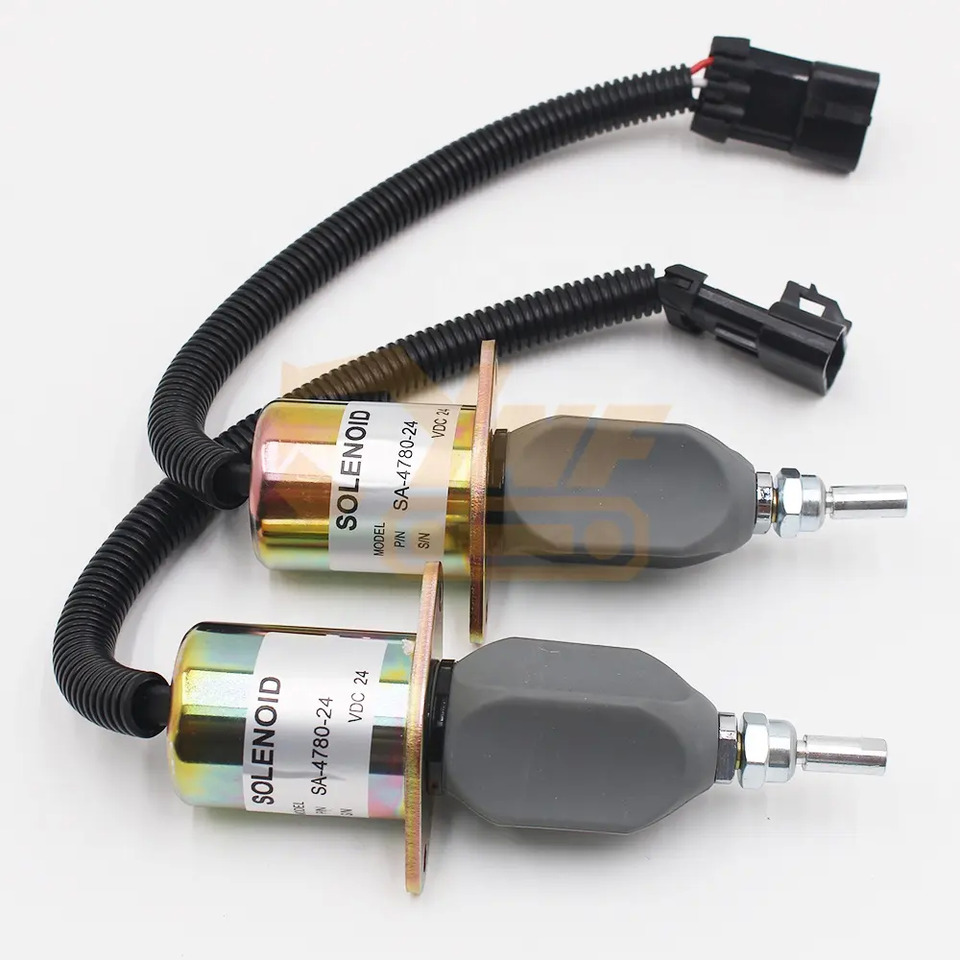 Engine Fuel Stop Solenoid 99453479 for New Holland EX215 excavator parts 24V flameout shut off solenoid valve - Elektrisüsteem: pilt 2 Engine Fuel Stop Solenoid 99453479 for New Holland EX215 excavator parts 24V flameout shut off solenoid valve - Elektrisüsteem: pilt 2