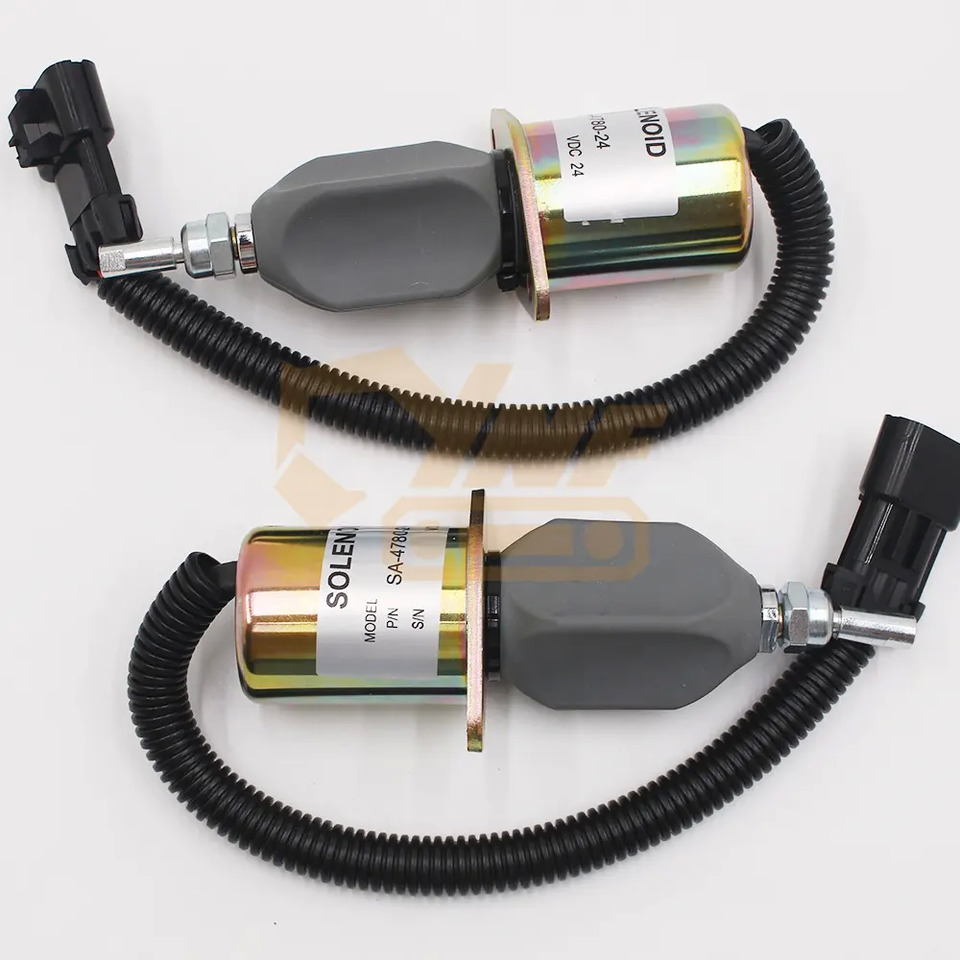 Engine Fuel Stop Solenoid 99453479 for New Holland EX215 excavator parts 24V flameout shut off solenoid valve - Elektrisüsteem: pilt 1 Engine Fuel Stop Solenoid 99453479 for New Holland EX215 excavator parts 24V flameout shut off solenoid valve - Elektrisüsteem: pilt 1