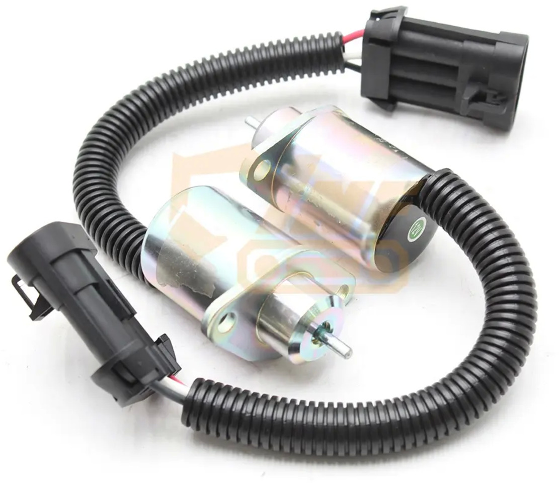 Uus Elektrisüsteem Fuel cut-off stop solenoid valve 6670602 For bobcat Skid Steer Loader 463 553 S70 S100 7010117: pilt 6