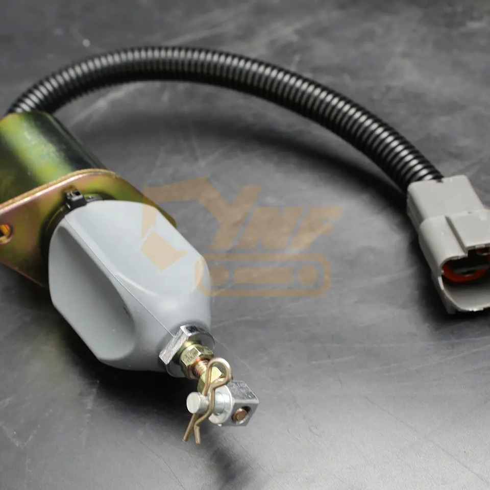 Uus Elektrisüsteem - Ekskavaator R335-7 R60-5 R210-5 Hyundai Excavator 12V diesel engine Stop Solenoid Valve 1751ES-12A3UC12BIS: pilt 6