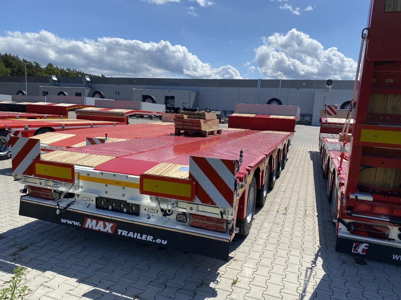 FAYMONVILLE MAXTRAILER MAX100 - Madal platvormpoolhaagis: pilt 2 FAYMONVILLE MAXTRAILER MAX100 - Madal platvormpoolhaagis: pilt 2
