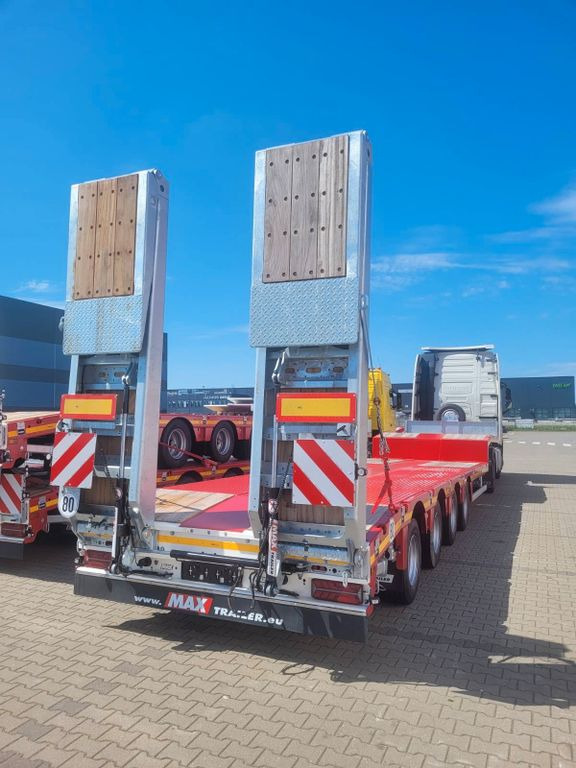 Faymonville MAX TRAILER MAX100-N-4A-9.30-U - Madal platvormpoolhaagis: pilt 1 Faymonville MAX TRAILER MAX100-N-4A-9.30-U - Madal platvormpoolhaagis: pilt 1