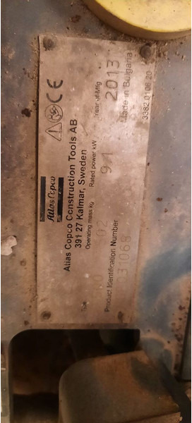 Atlas-Copco Rüttelplatte LJ500 - Vibraatorplaat: pilt 2 Atlas-Copco Rüttelplatte LJ500 - Vibraatorplaat: pilt 2