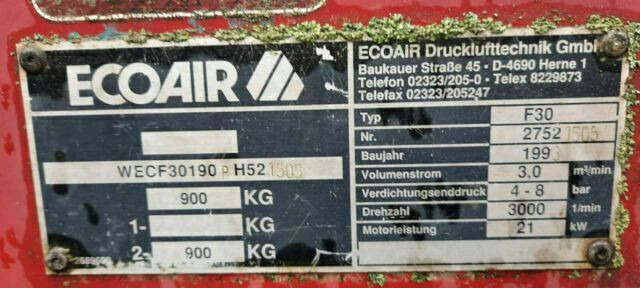 Doosan F 30 - Õhukompressor: pilt 4 Doosan F 30 - Õhukompressor: pilt 4