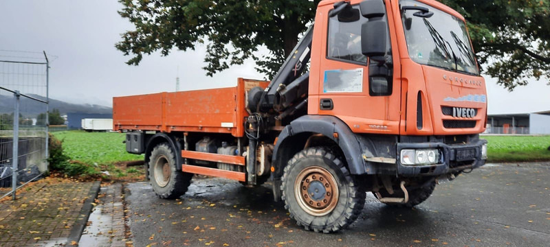 Iveco ML110-220 4x4 mit Kran+Funk - Madelveok/ Platvormveok, Kraanaga veoauto: pilt 1 Iveco ML110-220 4x4 mit Kran+Funk - Madelveok/ Platvormveok, Kraanaga veoauto: pilt 1