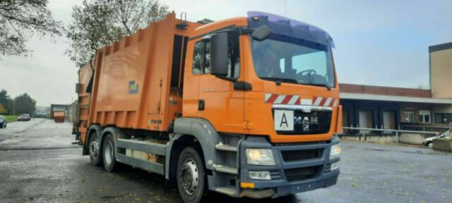 MAN 26.320 Müllwagen Faun Variopress - Prügiauto: pilt 1 MAN 26.320 Müllwagen Faun Variopress - Prügiauto: pilt 1