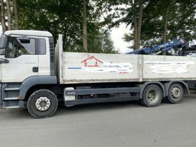MAN 26.320 Pritsche mit Kran Tirre 170 - Madelveok/ Platvormveok, Kraanaga veoauto: pilt 3 MAN 26.320 Pritsche mit Kran Tirre 170 - Madelveok/ Platvormveok, Kraanaga veoauto: pilt 3
