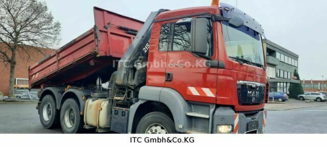 MAN 26.440TGS Kipper+Kran Meiller/Stahl - Kallurauto, Kraanaga veoauto: pilt 3 MAN 26.440TGS Kipper+Kran Meiller/Stahl - Kallurauto, Kraanaga veoauto: pilt 3