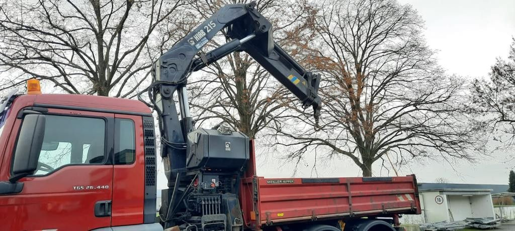 MAN 26.440TGS Kipper+Kran Meiller/Stahl - Kallurauto, Kraanaga veoauto: pilt 3 MAN 26.440TGS Kipper+Kran Meiller/Stahl - Kallurauto, Kraanaga veoauto: pilt 3