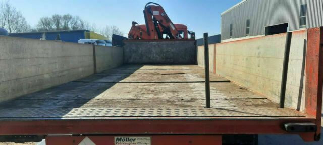 MAN ME18.284 mit Kran Not Aus Hiab 122B - Madelveok/ Platvormveok, Kraanaga veoauto: pilt 5 MAN ME18.284 mit Kran Not Aus Hiab 122B - Madelveok/ Platvormveok, Kraanaga veoauto: pilt 5