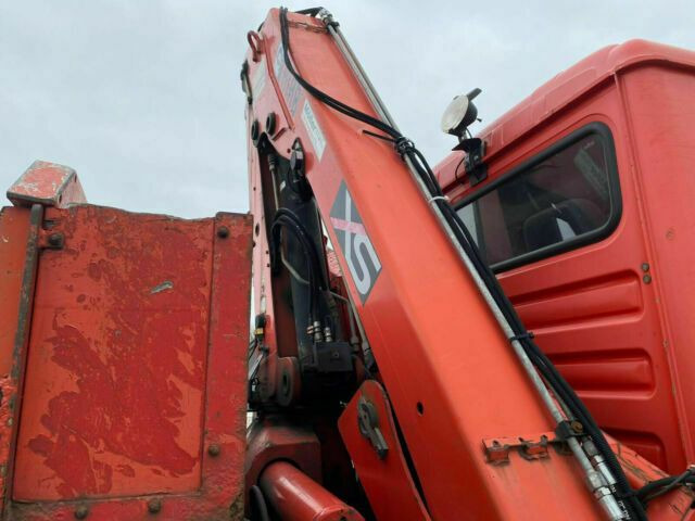 MAN ME18.284 mit Kran Not Aus Hiab 122B - Madelveok/ Platvormveok, Kraanaga veoauto: pilt 4 MAN ME18.284 mit Kran Not Aus Hiab 122B - Madelveok/ Platvormveok, Kraanaga veoauto: pilt 4