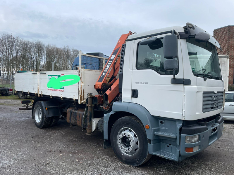 MAN TGM 18.240PS 4x2 3.S-Kipper mit Kran - Kallurauto, Kraanaga veoauto: pilt 4 MAN TGM 18.240PS 4x2 3.S-Kipper mit Kran - Kallurauto, Kraanaga veoauto: pilt 4
