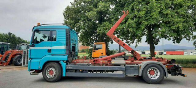 MAN TGS 18.440 Abroller mit Funk +Kran vor. - Konkstõstukiga veoauto, Kraanaga veoauto: pilt 4 MAN TGS 18.440 Abroller mit Funk +Kran vor. - Konkstõstukiga veoauto, Kraanaga veoauto: pilt 4