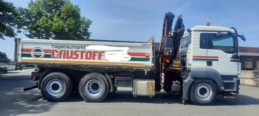 MAN TGS 26.400 Kipper Mit Kran/Funk - Kallurauto, Kraanaga veoauto: pilt 4 MAN TGS 26.400 Kipper Mit Kran/Funk - Kallurauto, Kraanaga veoauto: pilt 4